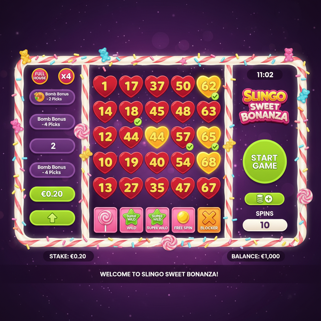 Slingo Sweet Bonanza